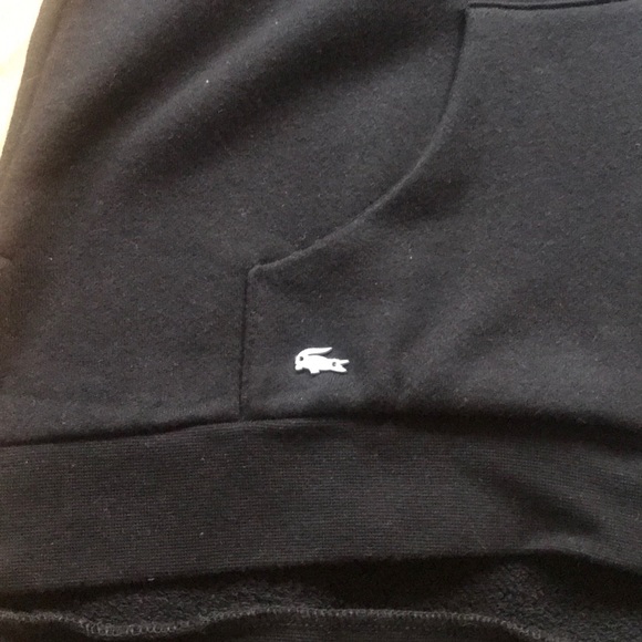 Ladies Lacoste Black size 40 medium light jacket. - Picture 3 of 3